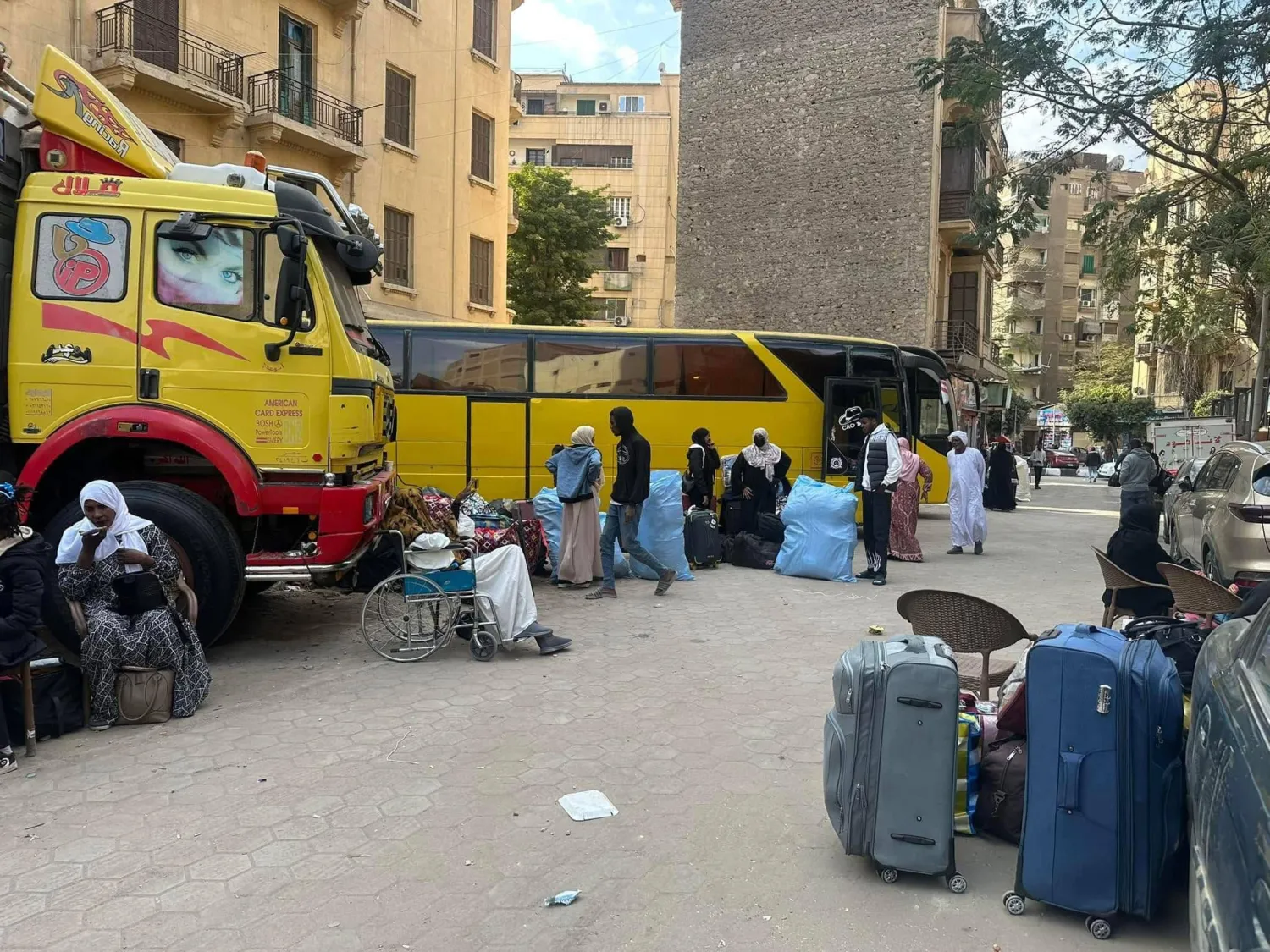 عودة السودانيين من مصر